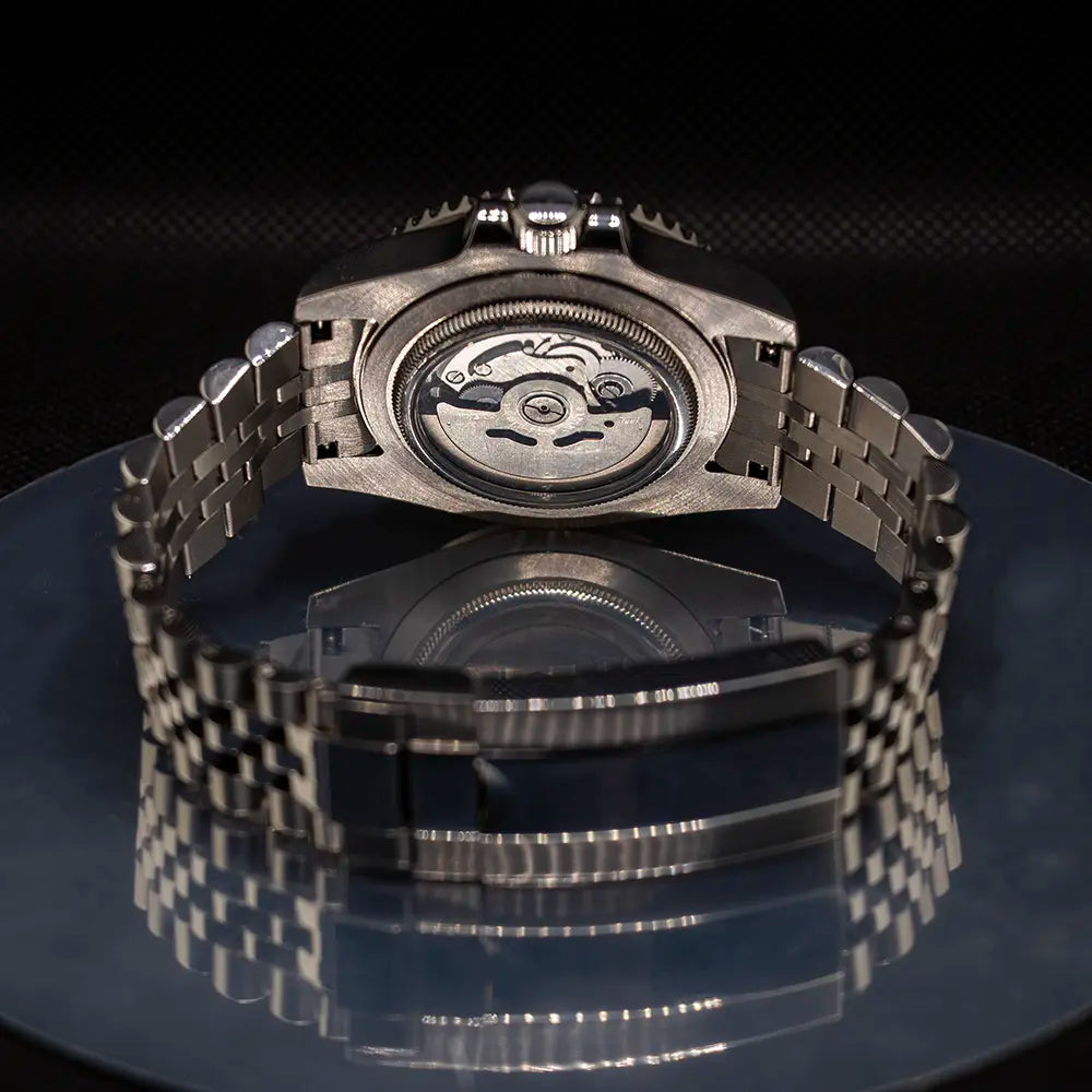 Itacah Black GMT Watch - Jubilee Bracelet