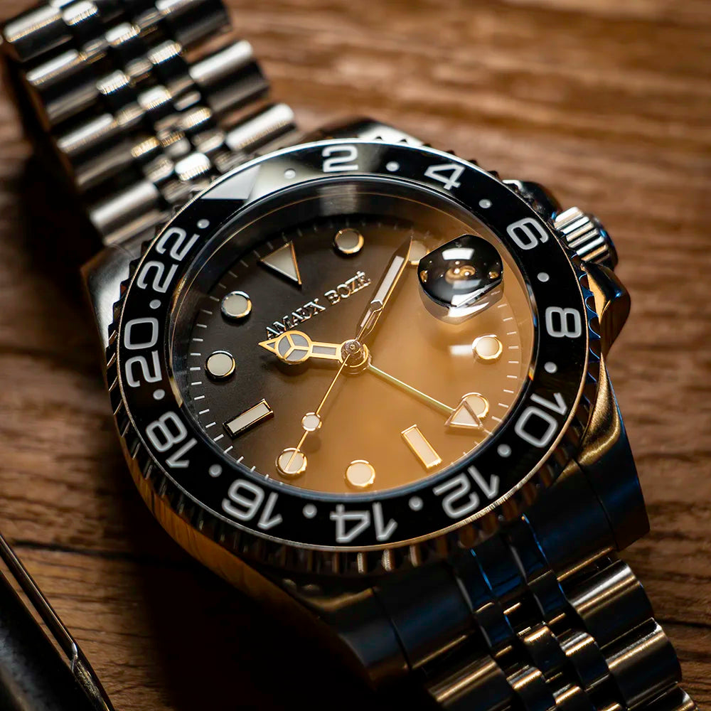 Parnis gmt black shop